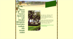 Desktop Screenshot of cafe-krog.de